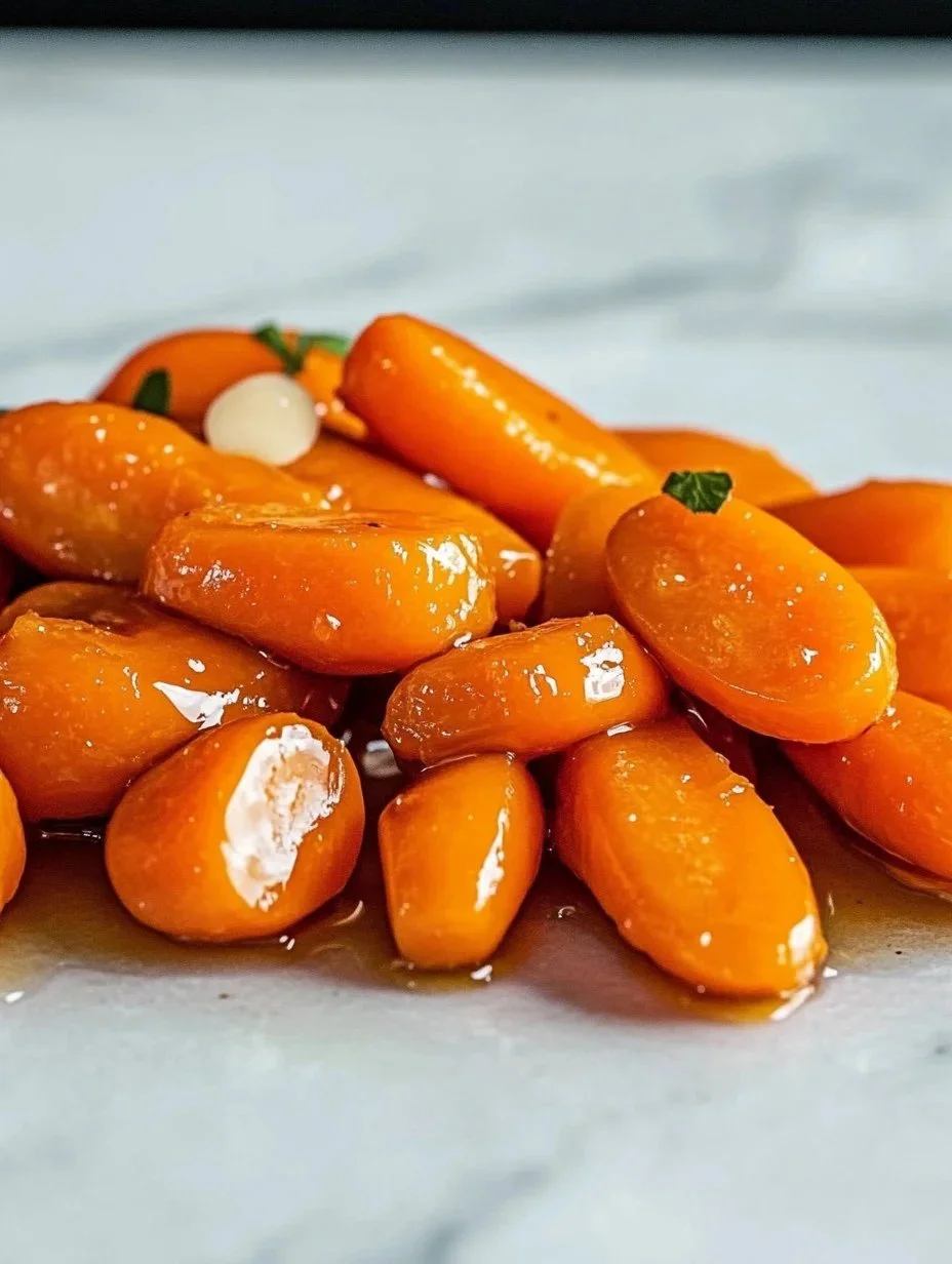 Delicious brown sugar honey glazed carrots served in a bowl.