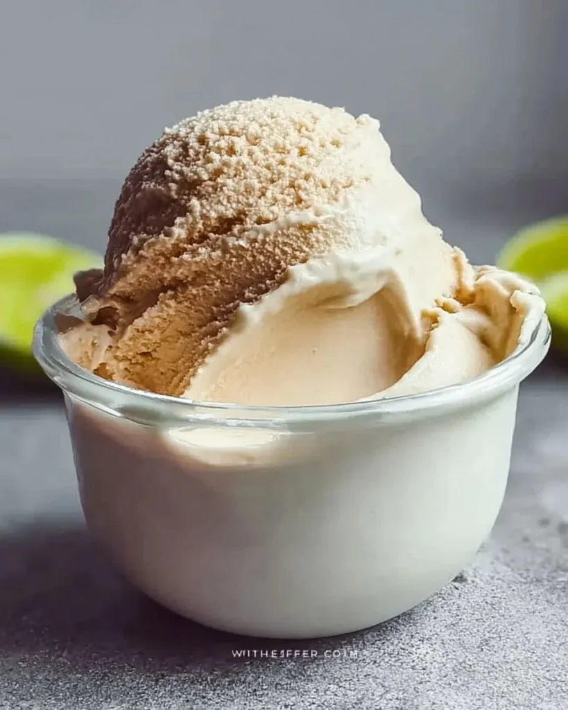 Ninja Creami Protein Ice Cream made with 4 simple ingredients