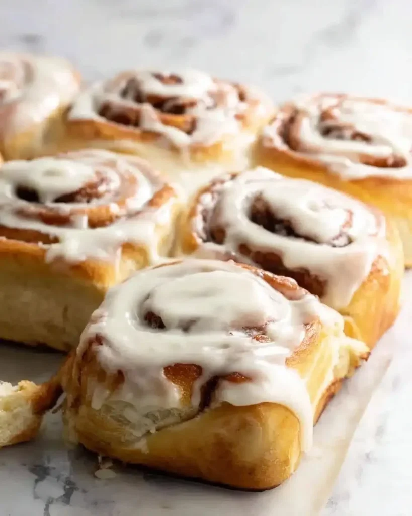 Easy no knead cinnamon rolls recipe for a delicious overnight breakfast
