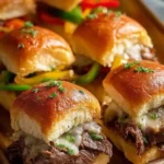 Philly Cheesesteak Sliders: Delicious mini sandwiches for a party appetizer