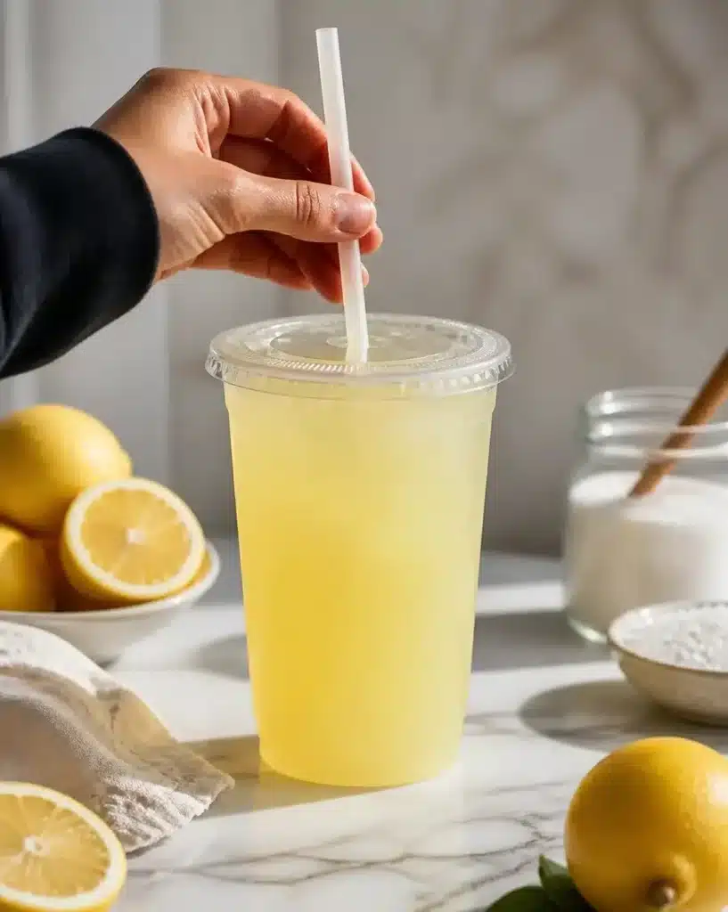 Refreshing Fair-Style Lemonade made with fresh ingredients