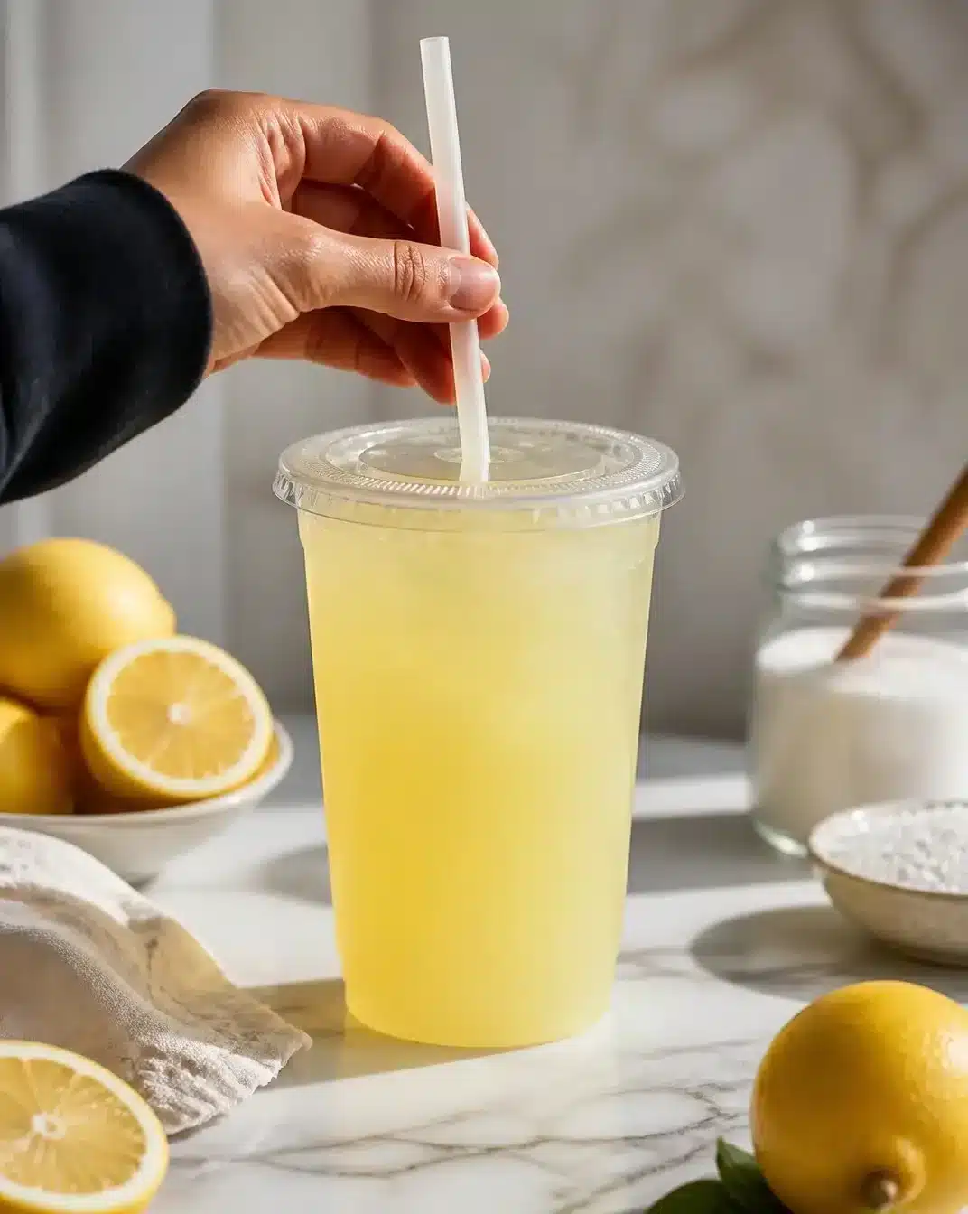 Refreshing Fair-Style Lemonade made with fresh ingredients
