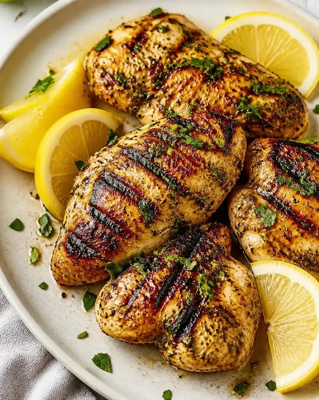 Home-style chicken marinade for grilling juicy, flavorful chicken.