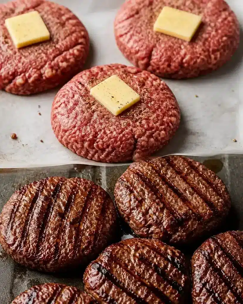 Homemade Burger 2 Homemade Burger served as a finished recipe