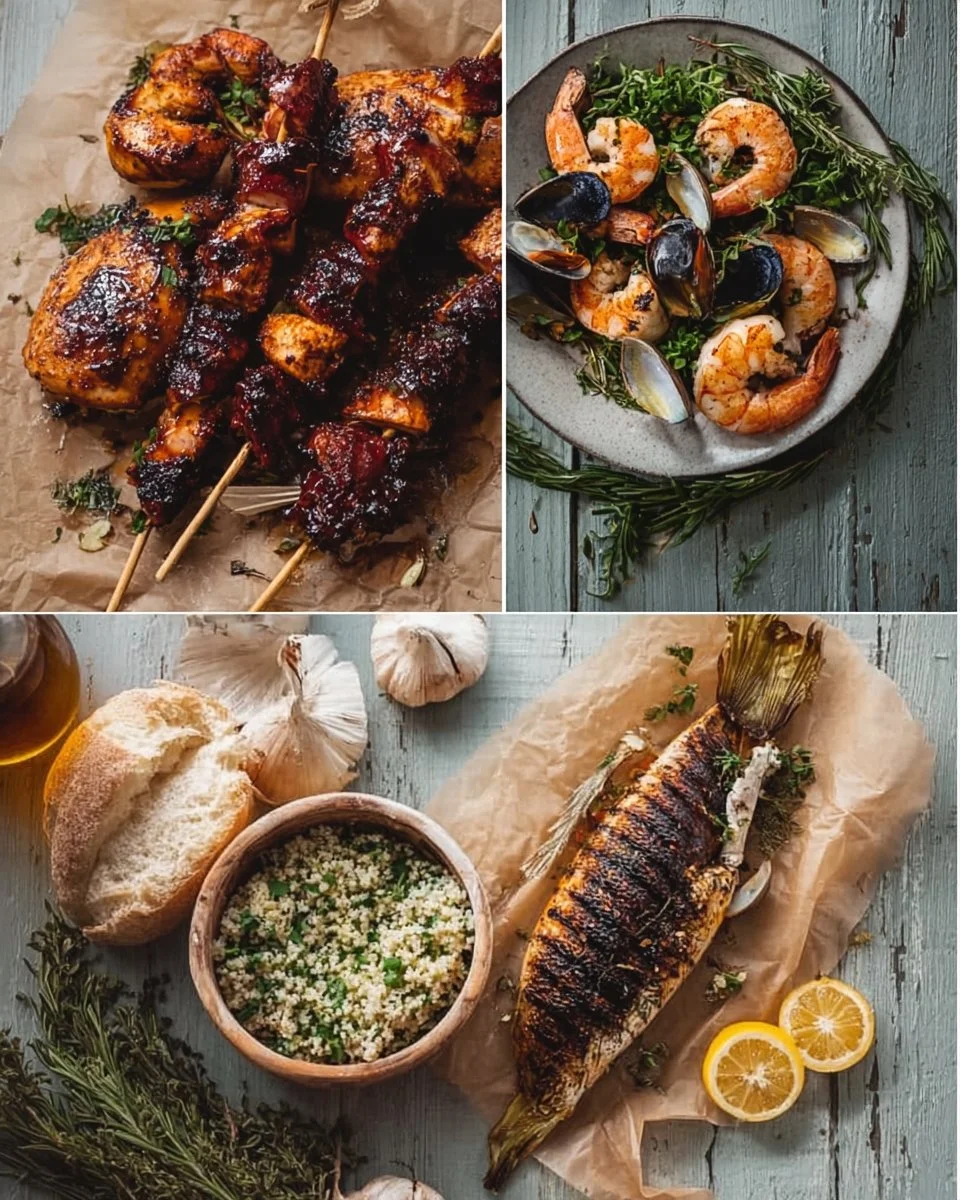 Collection of the 35 best grilling recipes for summer barbeques