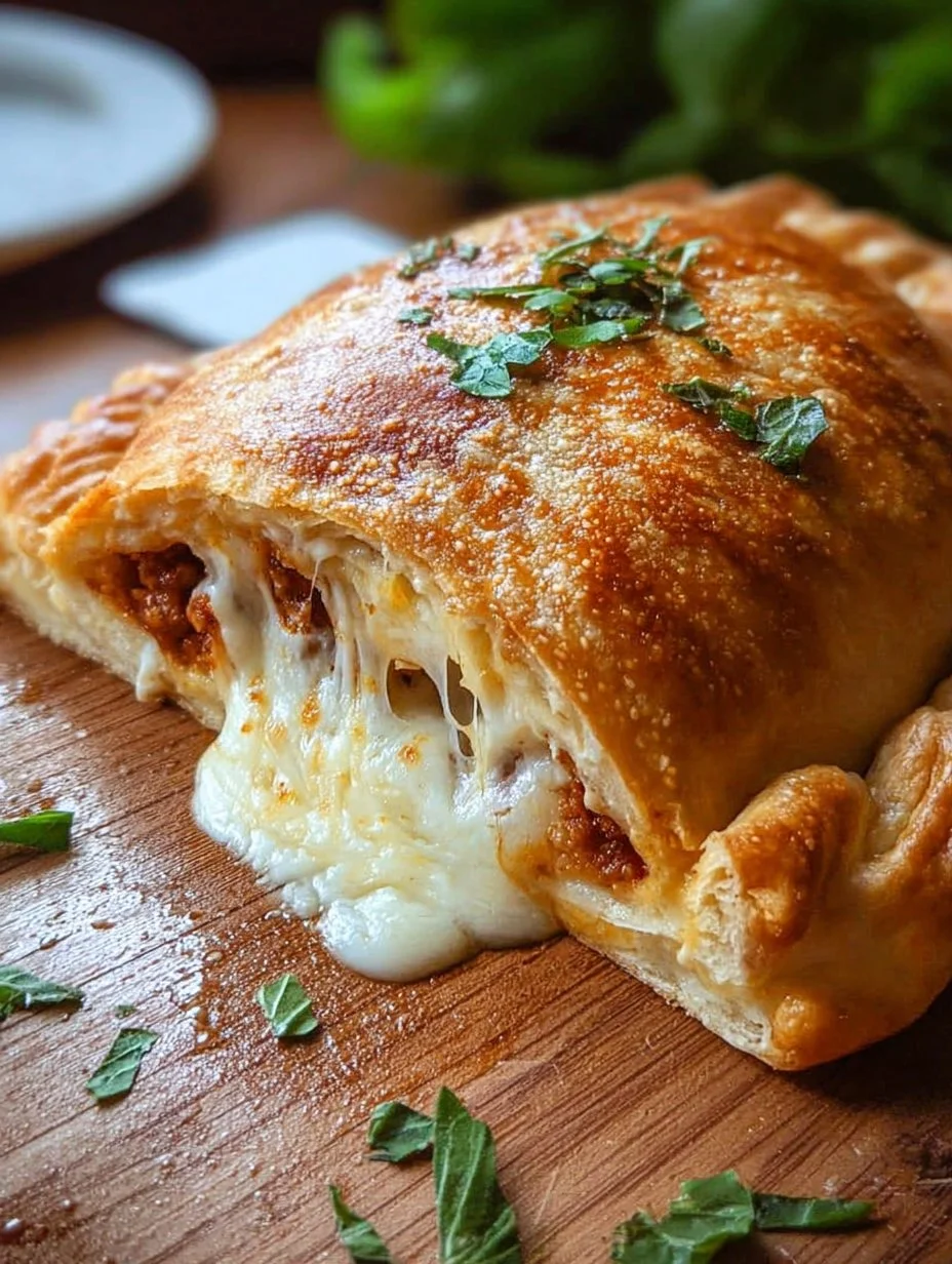 Ultimate High-Protein Keto Calzone Recipe 1 Delicious high-protein keto calzone on a plate
