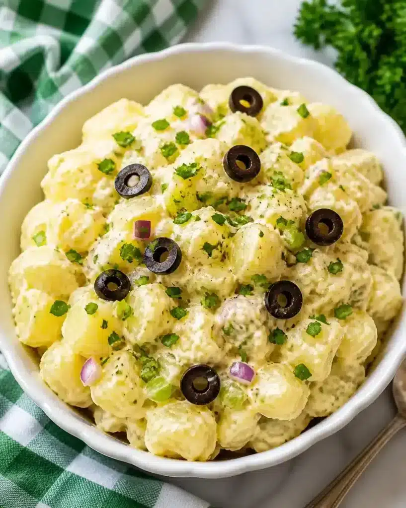 Ultimate Potato Salad Recipe 2 Ultimate Potato Salad Recipe served as a finished recipe